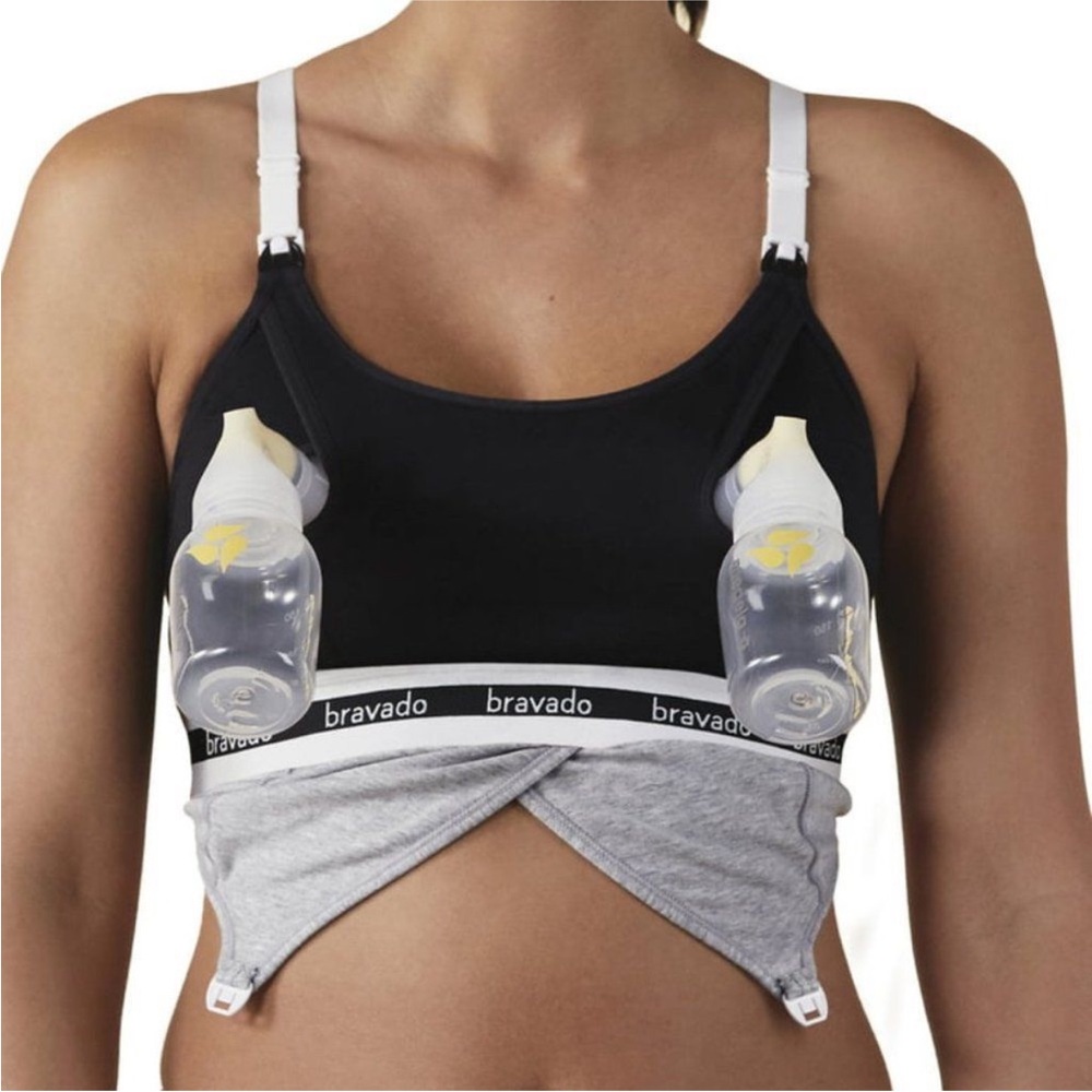 Bravado large Clip Pump Hands Free Nursing Bra Accesory